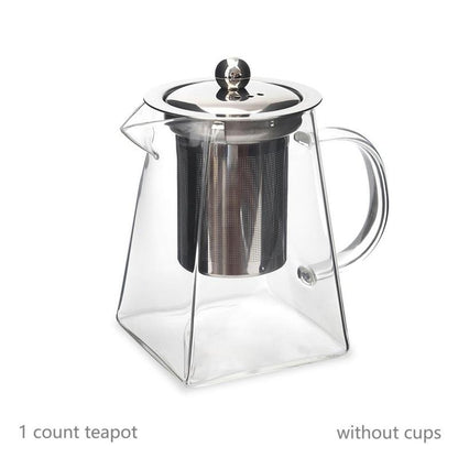 Glass Teapot Set
